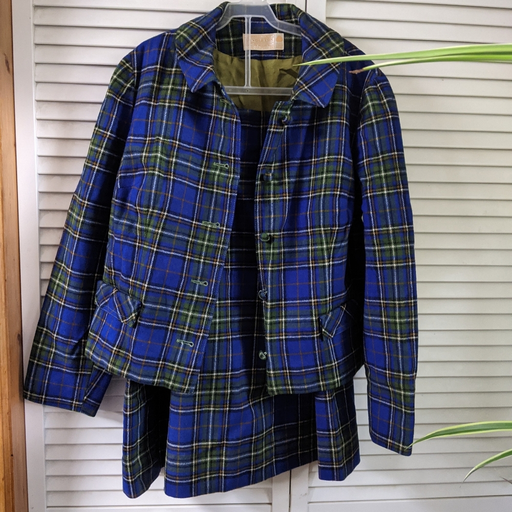 Vintage Pendleton Skirt-Jacket Set